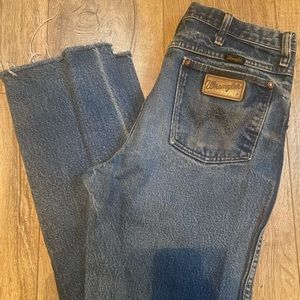 Vintage wrangler boot cut jeans